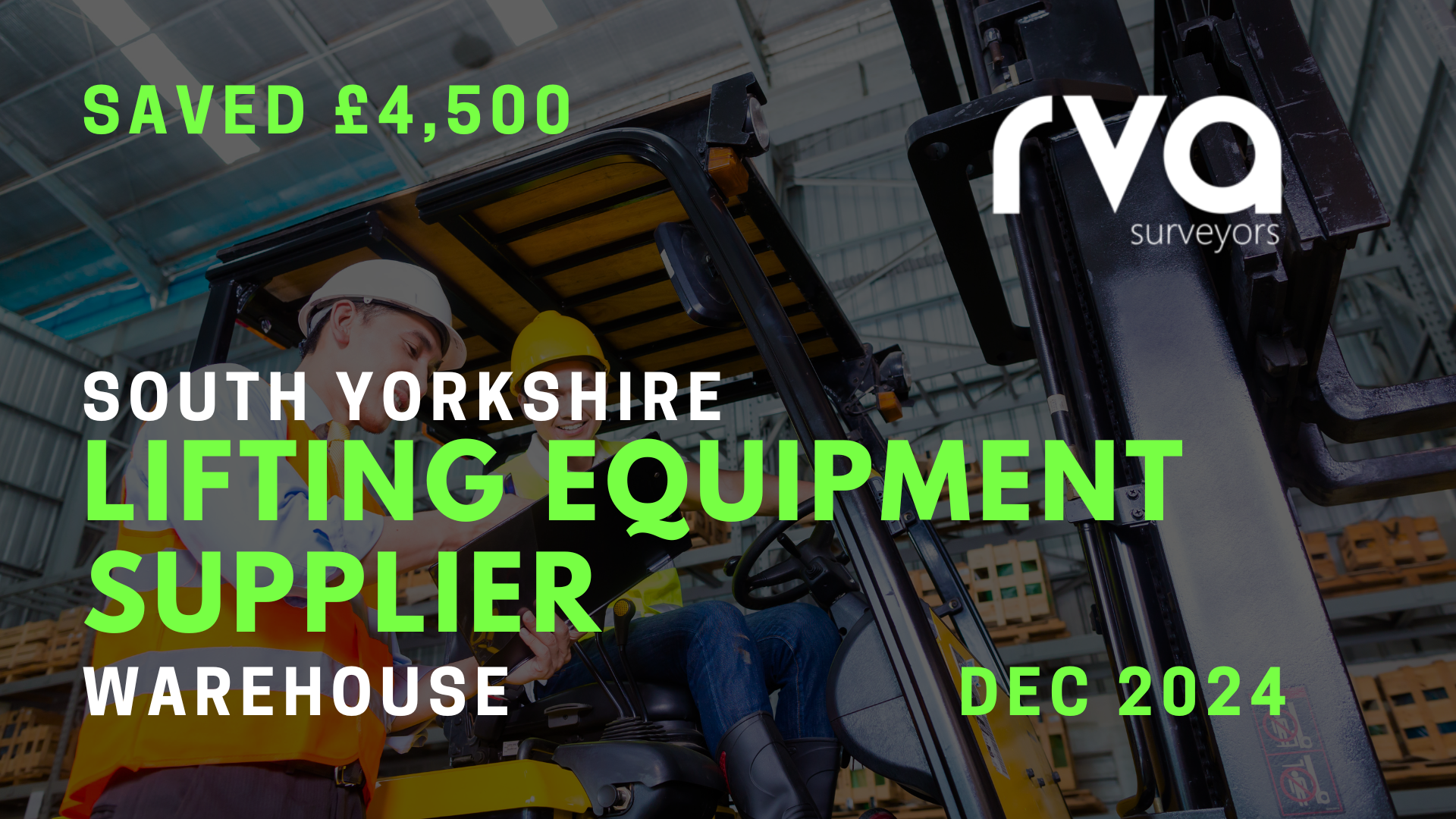Lifting Equipment Supplier – South Yorkshire | Warehouse