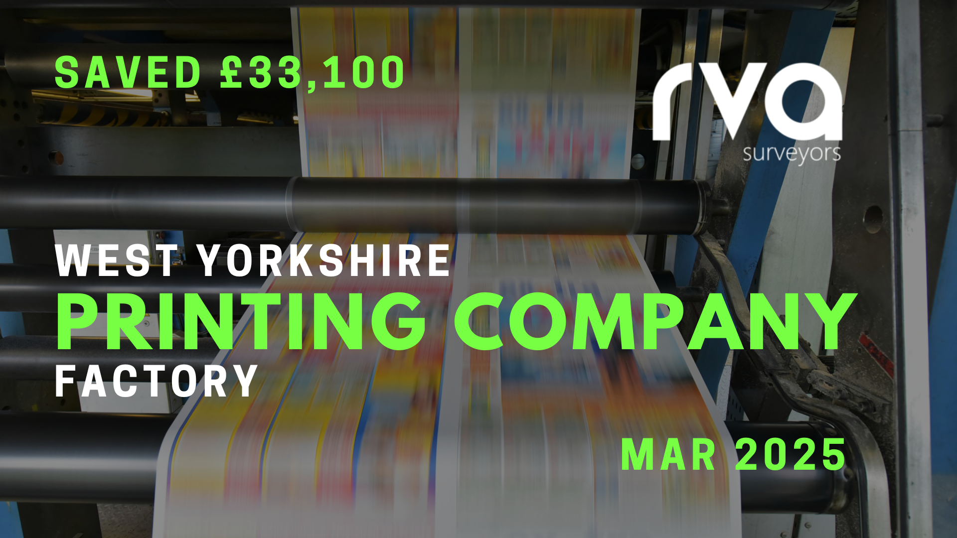 Printing Company – West Yorkshire | Factory