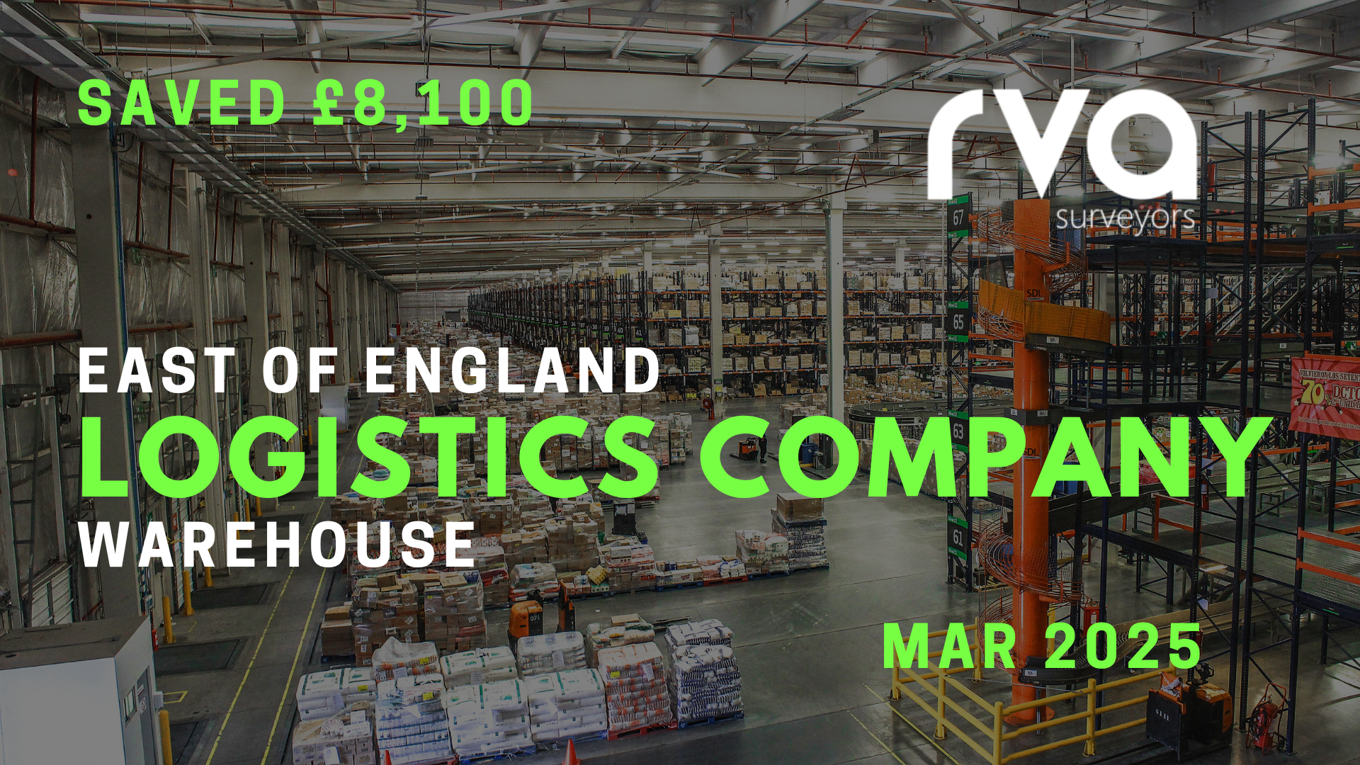 Logistics Company – East of England | Warehouse