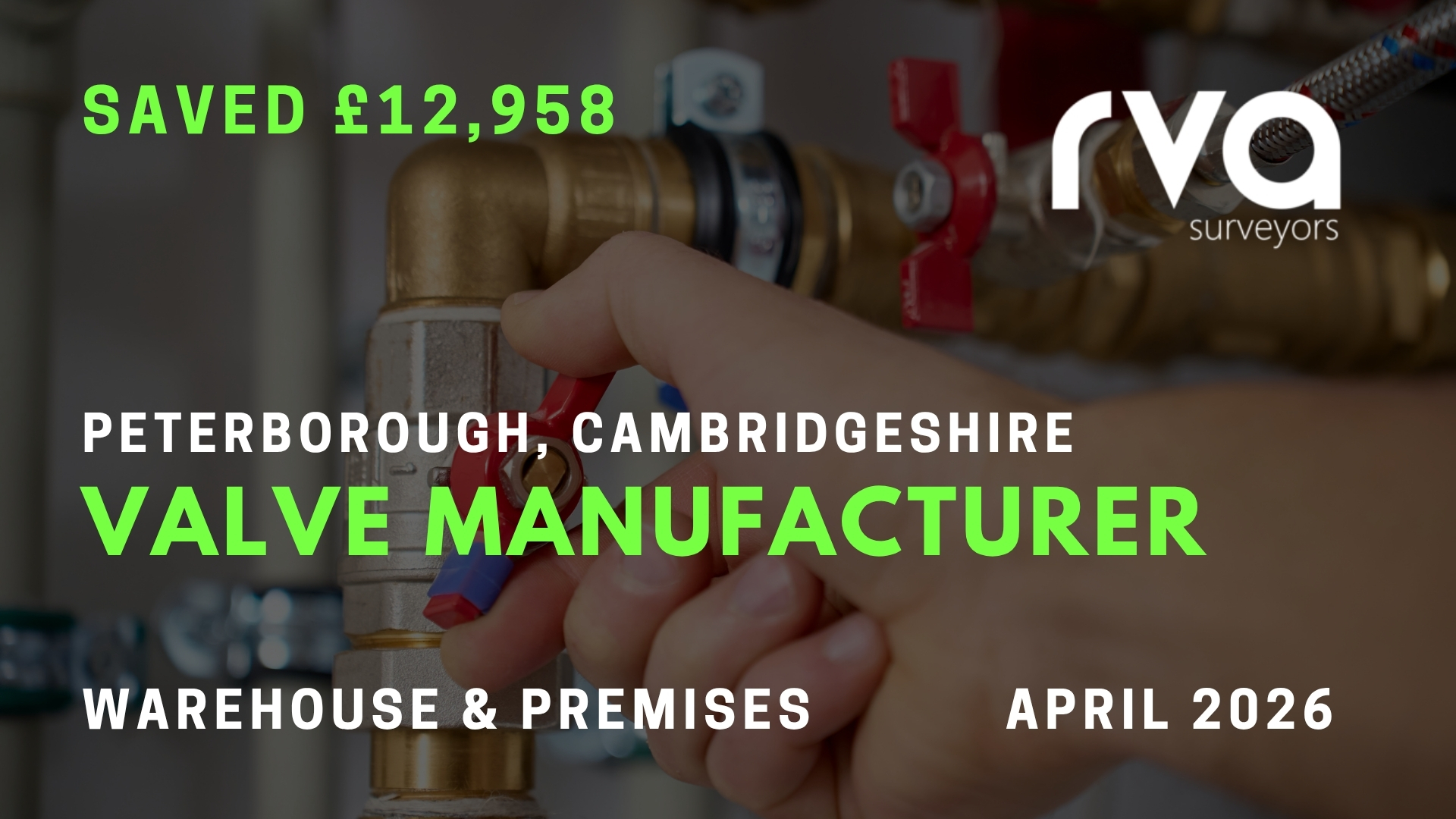 Valve Manufacturer – Cambridgeshire | Warehouse and Premise