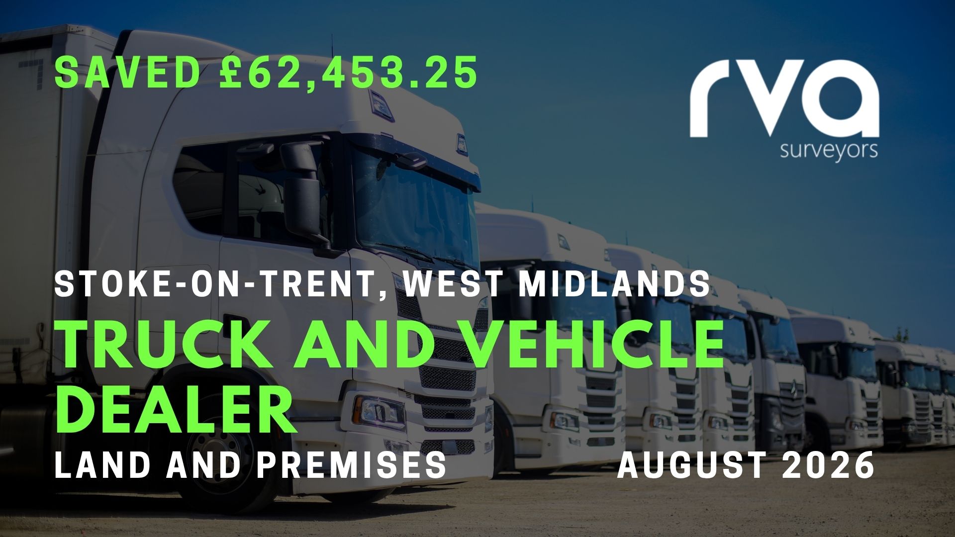 Second-Hand Truck and Vehicle Dealer – Stoke-on-Trent | Land and Premises